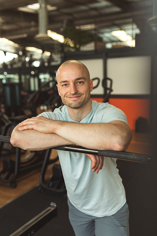 Portrait d'un coach sportif