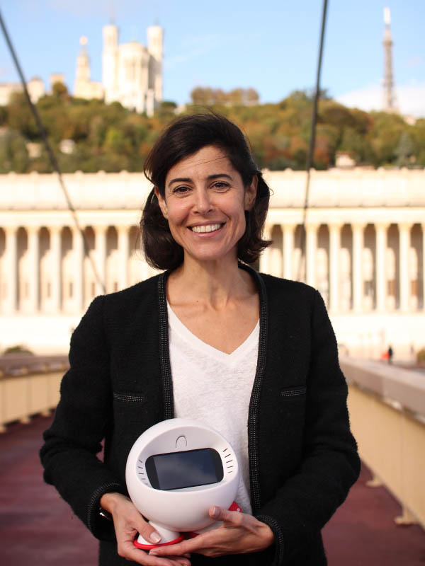 Portrait d'une dirigeante d'entreprise à Lyon